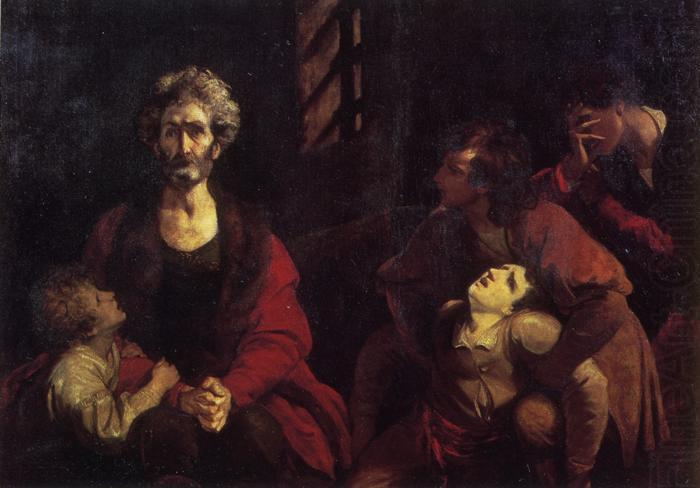 Sir Joshua Reynolds Ugolino and His Children